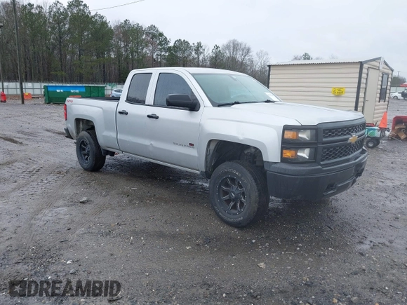 2014 Chevrolet Silverado 1500 Work Truck with VIN 1GCVKPEH0EZ315892, listed as a IAAI auction lot 41763185 with 180,868 mi miles and . Bid and sale history available at DreamBid. Image 1.