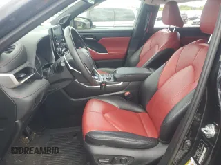 2022 Toyota Highlander XSE with VIN 5TDJZRBH5NS165192, listed as a Copart auction lot 58150465 with 47,138 mi miles and Salvage title. Bid and sale history available at DreamBid. Image 7.