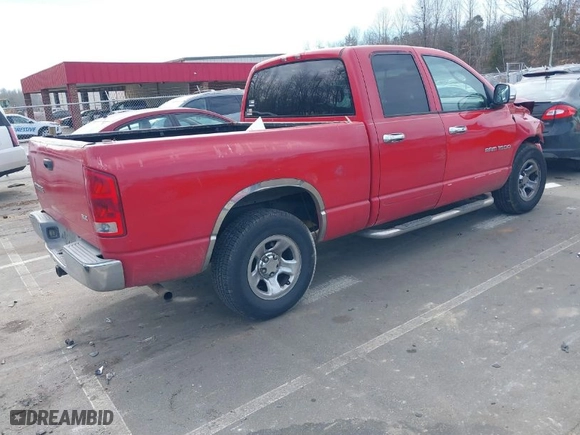 2004 Dodge Ram 1500 SLT with VIN 1D7HA18N64S620485, listed as a IAAI auction lot 41464989 with 262,129 mi miles. Bid and sale history available at carsss.com. Image 4.