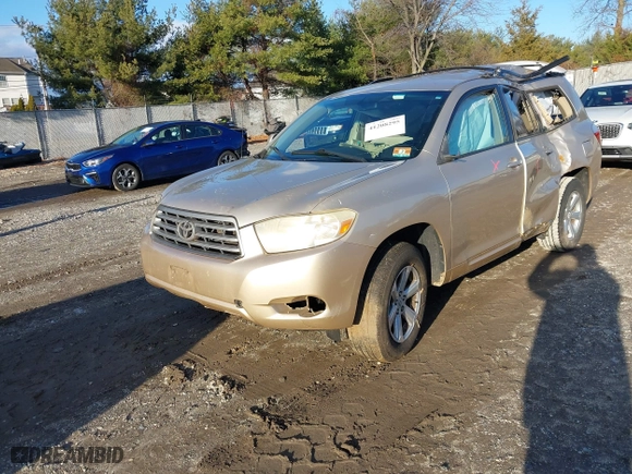 2009 Toyota Highlander with VIN JTEDS41A692084543, listed as a IAAI auction lot 41208295 with 203,620 mi miles. Bid and sale history available at carsss.com. Image 22.