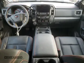 2021 Nissan Titan XD SV with VIN 1N6AA1FB2MN534185, listed as a Copart auction lot 84458334 with 40,029 mi miles and Salvage Title. Bid and sale history available at carsss.com. Image 8.