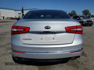 2016 Kia Cadenza Premium with VIN KNALN4D73G5218960, listed as a Copart auction lot 46759185 with 111,038 mi miles and Salvage Title. Bid and sale history available at carsss.com. Image 6.