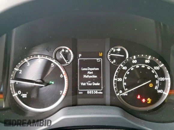 2020 Lexus GX 460 Premium z VIN JTJAM7BX7L5243806, wystawiony jako Copart lot #51244055 z przebiegiem 88 538 mil mil oraz Szkody całkowita. Historia ofert i sprzedaży dostępna na DreamBid. Obrazek 9.