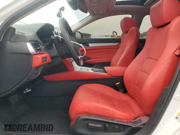 2018 Honda Accord Touring z VIN 1HGCV2F9XJA042690, wystawiony jako Copart lot #57122025 z przebiegiem 55 364 mil mil oraz Szkoda całkowita • Salvage title. Historia ofert i sprzedaży dostępna na DreamBid. Obrazek 7.