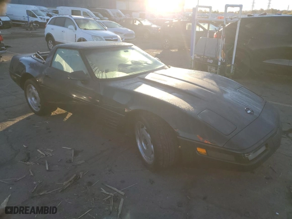 1993 Chevrolet Corvette with VIN 1G1YY23P4P5103671, listed as a Copart auction lot 76969634 with 0 mi miles and Salvage Title. Bid and sale history available at carsss.com. Image 4.