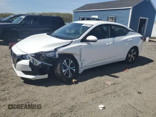 2023 Nissan Sentra SV z VIN 3N1AB8CV5PY320096, wystawiony jako Copart lot #55284195 z przebiegiem 17 673 mil mil oraz Szkoda całkowita • Salvage title. Historia ofert i sprzedaży dostępna na DreamBid. Obrazek 1.