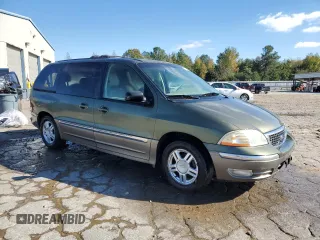 2002 Ford Windstar SEL with VIN 2FMDA53432BB05185, listed as a Copart auction lot 80389234 with 166,397 mi miles and Salvage title. Bid and sale history available at DreamBid. Image 4.