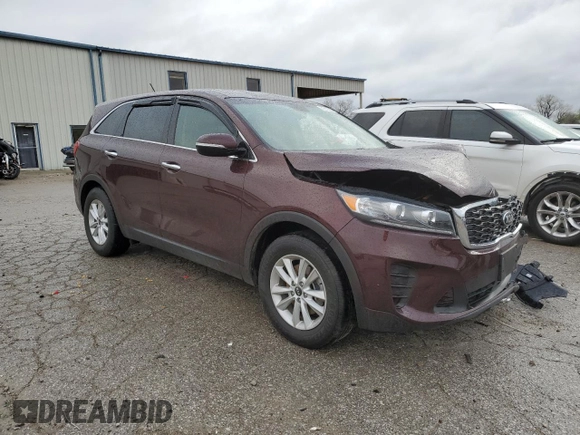 2020 Kia Sorento L with VIN 5XYPG4A39LG625280, listed as a Copart auction lot 51612855 with Not Provided miles and Salvage Title. Bid and sale history available at DreamBid. Image 4.