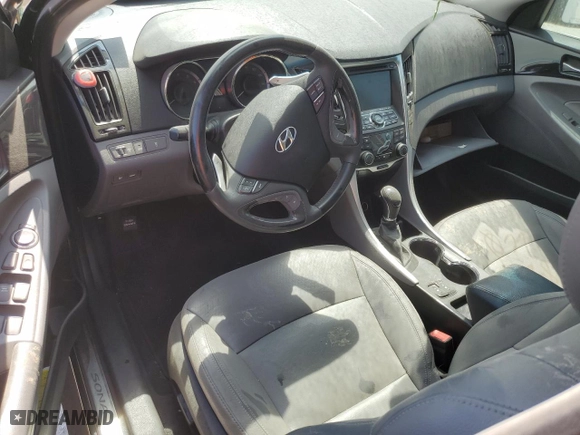2012 Hyundai Sonata 2.0T SE with VIN 5NPEC4AB0CH328711, listed as a Copart auction lot 66520194 with 0 mi miles and Salvage Title. Bid and sale history available at carsss.com. Image 8.