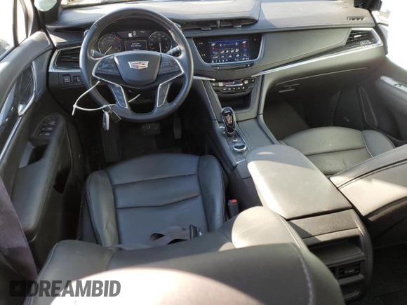 2023 Cadillac XT5 AWD Premium Luxury with VIN 1GYKNDR40PZ136894, listed as a Copart auction lot 45147465 with 42,901 mi miles and Salvage Title. Bid and sale history available at DreamBid. Image 8.