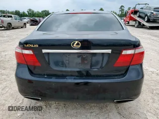 2007 Lexus LS 460 with VIN JTHBL46F675004312, listed as a Copart auction lot 59763745 with 138,575 mi miles and Salvage title. Bid and sale history available at DreamBid. Image 6.