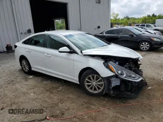 2018 Hyundai Sonata SE with VIN 5NPE24AF5JH676670, listed as a Copart auction lot 51274445 with 83,963 mi miles and Salvage Title. Bid and sale history available at carsss.com. Image 4.