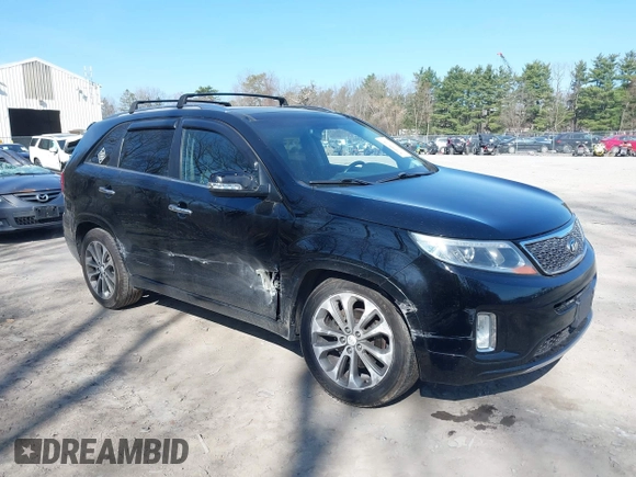 2015 Kia Sorento SX with VIN 5XYKWDA79FG619256, listed as a IAAI auction lot 42088747 with 203,335 mi miles. Bid and sale history available at carsss.com. Image 6.