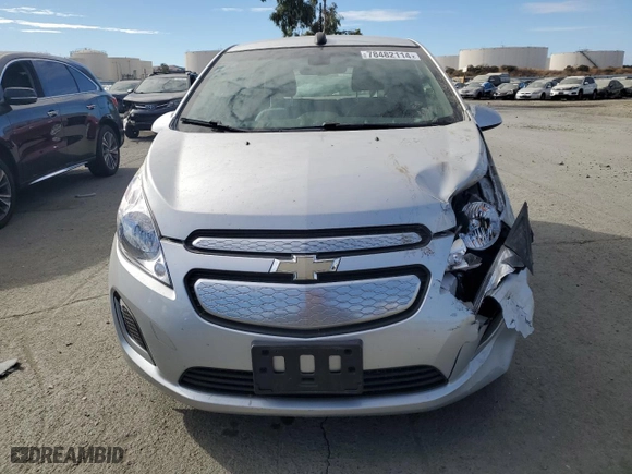 2015 Chevrolet Spark EV LT with VIN KL8CK6S05FC748153, listed as a Copart auction lot 78482114 with 44,227 mi miles and Salvage Title. Bid and sale history available at carsss.com. Image 5.