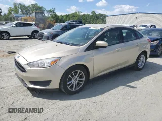 2018 Ford Focus SE with VIN 1FADP3F22JL265483, listed as a Copart auction lot 55647965 with 81,360 mi miles and Salvage title. Bid and sale history available at DreamBid. Image 1.