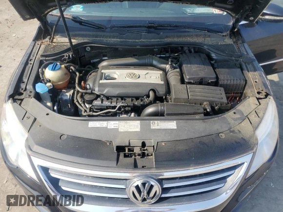 2012 Volkswagen CC Lux Plus z VIN WVWHP7AN7CE520768, wystawiony jako Copart lot #59144685 z przebiegiem 101 008 mil mil oraz Czysty tytuł • Clean title. Historia ofert i sprzedaży dostępna na DreamBid. Obrazek 11.