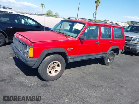 1996 Jeep Cherokee Sport with VIN 1J4FT68S0TL225719, listed as a IAAI auction lot 42121351 with 237,602 mi miles and . Bid and sale history available at DreamBid. Image 12.
