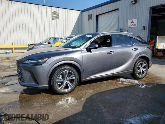 2023 Lexus RX with VIN 2T2BAMBAXPC003115, listed as a Copart auction lot 72773164 with 23,753 mi miles and Non Repairable. Bid and sale history available at carsss.com. Image 1.