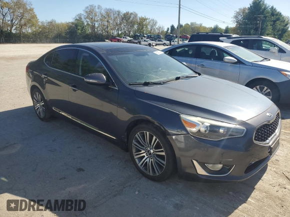 2015 Kia Cadenza Premium with VIN KNALN4D73F5195534, listed as a Copart auction lot 75629754 with 79,927 mi miles and Non Repairable. Bid and sale history available at carsss.com. Image 4.