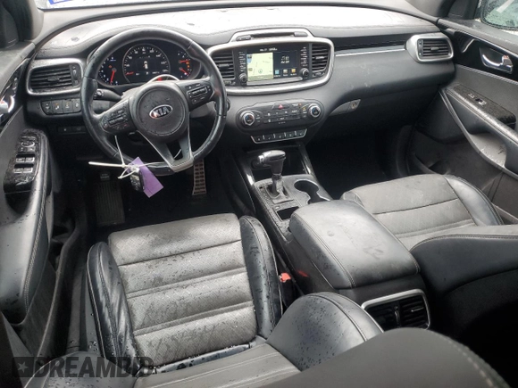2016 Kia Sorento SXL with VIN 5XYPK4A10GG027677, listed as a Copart auction lot 50814805 with 82,677 mi miles and Salvage Title. Bid and sale history available at carsss.com. Image 8.