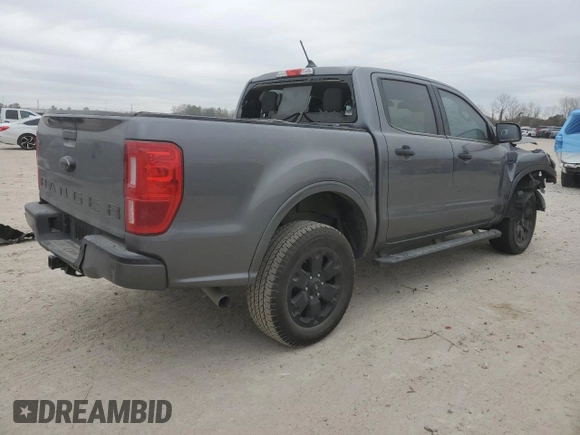 2023 Ford Ranger XL with VIN 1FTER4EH1PLE21624, listed as a Copart auction lot 44514475 with 60,396 mi miles and Salvage Title. Bid and sale history available at DreamBid. Image 3.