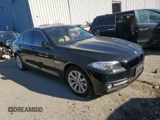 2015 BMW 5 Series 528i xDrive with VIN WBA5A7C53FG142911, listed as a Copart auction lot 49093285 with Not Provided miles and Salvage Title. Bid and sale history available at carsss.com. Image 4.