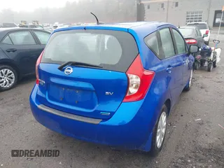 2015 Nissan Note SV with VIN 3N1CE2CP4FL394989, listed as a IAAI auction lot 42175087 with 37,262 mi miles and . Bid and sale history available at DreamBid. Image 4.
