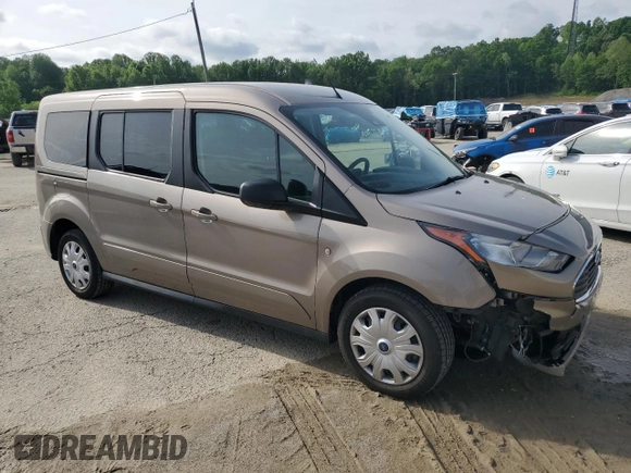 2020 Ford Transit Connect XLT z VIN NM0GE9F27L1480515, wystawiony jako Copart lot #55385955 z przebiegiem 83 120 mil mil oraz Czysty tytuł • Clean title. Historia ofert i sprzedaży dostępna na DreamBid. Obrazek 4.