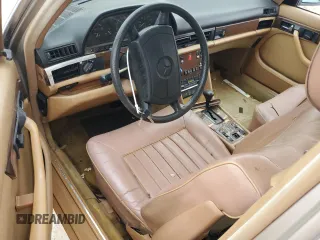 1984 Mercedes-Benz 300 with VIN WDBCB20B7EA028754, listed as a Copart auction lot 50339135 with 152,033 mi miles and Salvage Title. Bid and sale history available at DreamBid. Image 8.