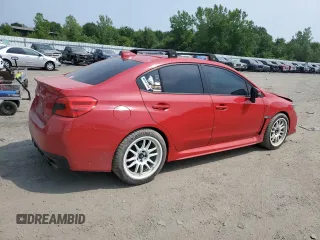 2018 Subaru WRX Limited with VIN JF1VA1H65J9812351, listed as a Copart auction lot 59925895 with 180,219 mi miles and Salvage title. Bid and sale history available at DreamBid. Image 3.
