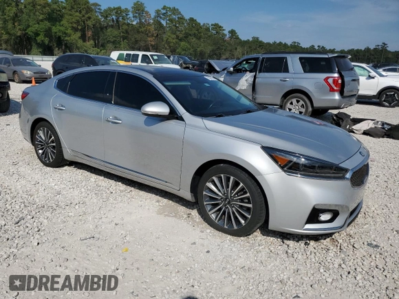2017 Kia Cadenza Premium with VIN KNALC4J15H5092706, listed as a Copart auction lot 72076254 with 89,705 mi miles and Salvage Title. Bid and sale history available at carsss.com. Image 4.