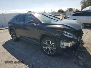 2021 Lexus RX 450h with VIN 2T2HGMDA9MC067213, listed as a Copart auction lot 48599255 with 28,234 mi miles and Salvage title. Bid and sale history available at DreamBid. Image 4.
