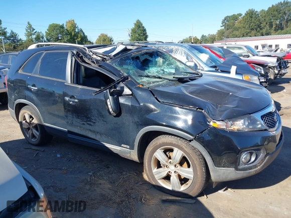 2013 Kia Sorento EX with VIN 5XYKUDA22DG412022, listed as a IAAI auction lot 40567674 with 177,189 mi miles. Bid and sale history available at carsss.com. Image 13.