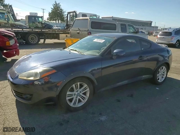 2008 Hyundai Tiburon GS with VIN KMHHM66D98U283891, listed as a Copart auction lot 79935854 with 205,482 mi miles and Salvage Title. Bid and sale history available at carsss.com. Image 11.