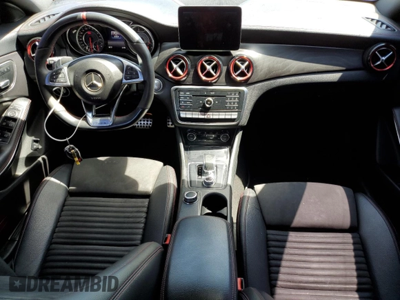 2018 Mercedes-Benz CLA with VIN WDDSJ5CB2JN562556, listed as a Copart auction lot 59077804 with 50,834 mi miles and Salvage Title. Bid and sale history available at carsss.com. Image 8.