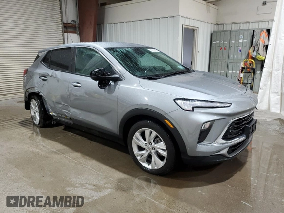 2024 Buick Encore GX Preferred with VIN KL4AMCSL9RB000706, listed as a Copart auction lot 58763745 with 18,609 mi miles and Salvage title. Bid and sale history available at DreamBid. Image 4.