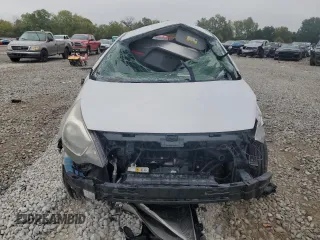 2012 Kia Rio EX with VIN KNADN4A34C6060994, listed as a Copart auction lot 72392224 with Not Provided miles and Salvage Title. Bid and sale history available at DreamBid. Image 5.