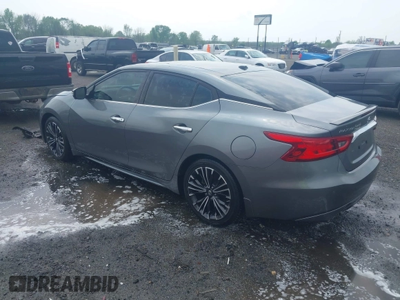 2016 Nissan Maxima SV with VIN 1N4AA6AP9GC421214, listed as a IAAI auction lot 41962643 with 62,505 mi miles and . Bid and sale history available at carsss.com. Image 3.