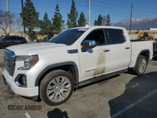 2021 GMC Sierra 1500 Denali z VIN 3GTU9FEL5MG284787, wystawiony jako Copart lot #50013415 z przebiegiem Nie podano mil oraz Szkoda całkowita • Salvage title. Historia ofert i sprzedaży dostępna na DreamBid. Obrazek 1.