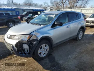 2015 Toyota RAV4 LE with VIN JTMBFREV7FD130410, listed as a Copart auction lot 88517215 with 143,361 mi miles and Salvage title. Bid and sale history available at DreamBid. Image 1.