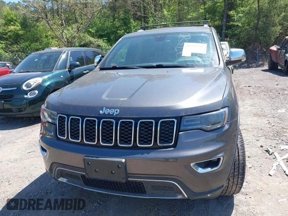 2017 Jeep Grand Cherokee Limited with VIN 1C4RJEBG5HC949971, listed as a IAAI auction lot 41981446 with 117,746 mi miles. Bid and sale history available at carsss.com. Image 12.
