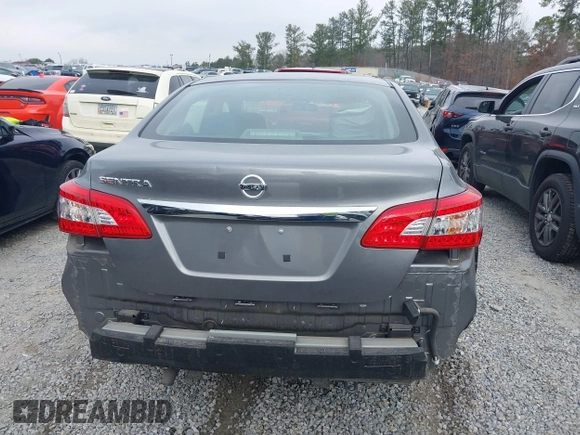 2015 Nissan Sentra S with VIN 3N1AB7AP4FY300807, listed as a IAAI auction lot 41499014 with 67,118 mi miles. Bid and sale history available at carsss.com. Image 17.