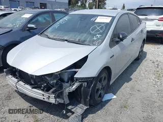 2022 Toyota Prius L Eco with VIN JTDKAMFU8N3164240, listed as a IAAI auction lot 41892462 with 35,980 mi miles and . Bid and sale history available at DreamBid. Image 2.