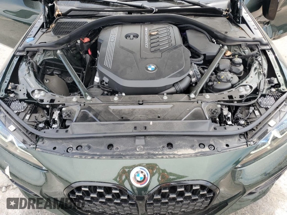 2024 BMW 4 Series M440i with VIN WBA53AT02RCN29473, listed as a Copart auction lot 72592014 with 4,930 mi miles and Salvage Title. Bid and sale history available at carsss.com. Image 13.