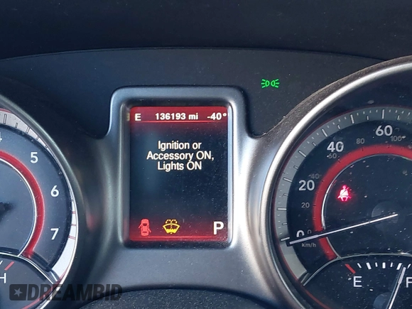 2017 Dodge Journey Crossroad Plus with VIN 3C4PDDGG5HT517581, listed as a IAAI auction lot 41225446 with 136,193 mi miles and . Bid and sale history available at DreamBid. Image 7.