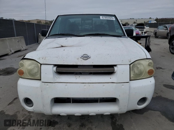 2001 Nissan Frontier XE with VIN 1N6DD26S91C398560, listed as a Copart auction lot 87893925 with 184,831 mi miles and Salvage title. Bid and sale history available at DreamBid. Image 5.