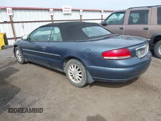 2002 Chrysler Sebring LXi with VIN 1C3EL55R02N173898, listed as a IAAI auction lot 41997688 with 176,870 mi miles and . Bid and sale history available at DreamBid. Image 3.
