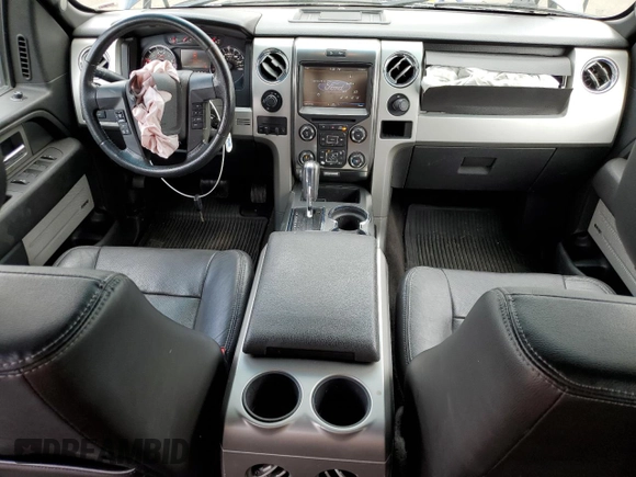 2014 Ford F-150 XL with VIN 1FTFW1EF1EFC21428, listed as a Copart auction lot 62192815 with 171,620 mi miles and Salvage title. Bid and sale history available at DreamBid. Image 8.