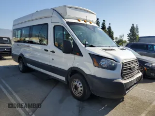 2019 Ford Transit Passenger XL with VIN 1FBVU4XMXKKA49423, listed as a Copart auction lot 52590185 with 183,289 mi miles and Clean Title. Bid and sale history available at DreamBid. Image 4.