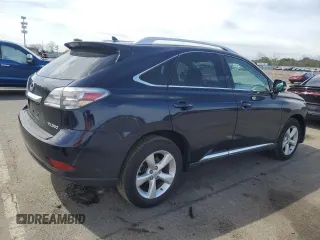 2010 Lexus RX 350 with VIN 2T2BK1BAXAC021813, listed as a Copart auction lot 52675365 with 221,947 mi miles and Salvage Title. Bid and sale history available at DreamBid. Image 3.
